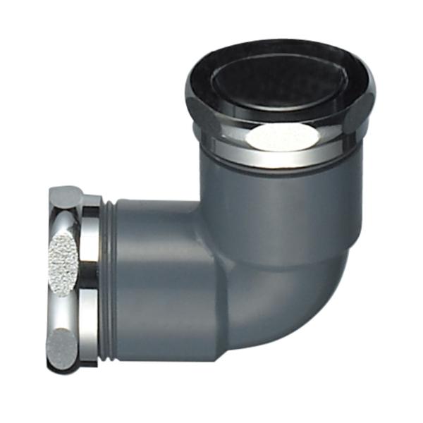 Overflow Pipe Connected Elbow (Plastic)