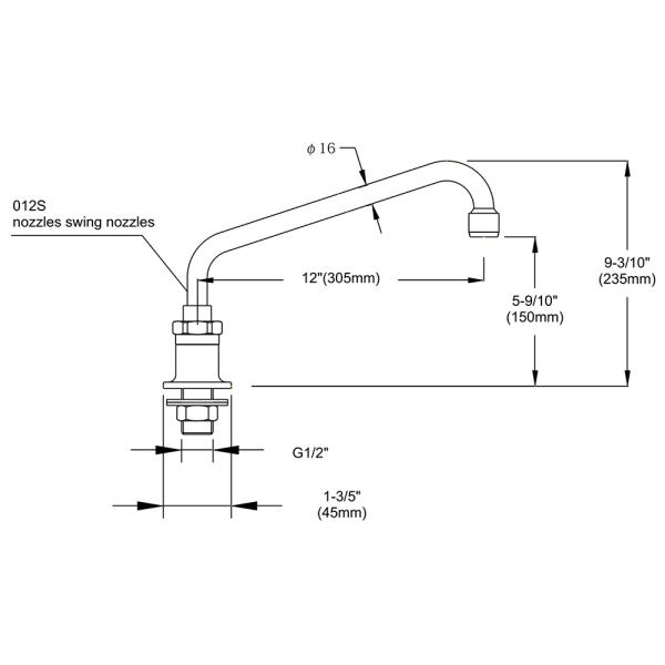 Deck-mounted Faucet