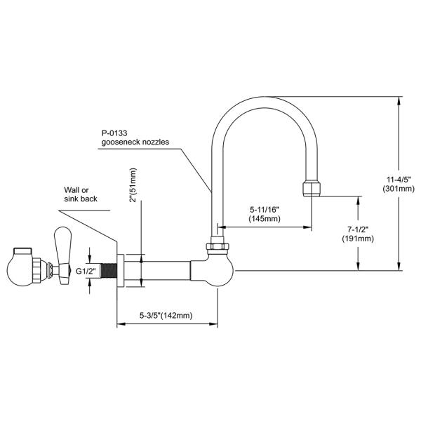 Single Pantry Faucet