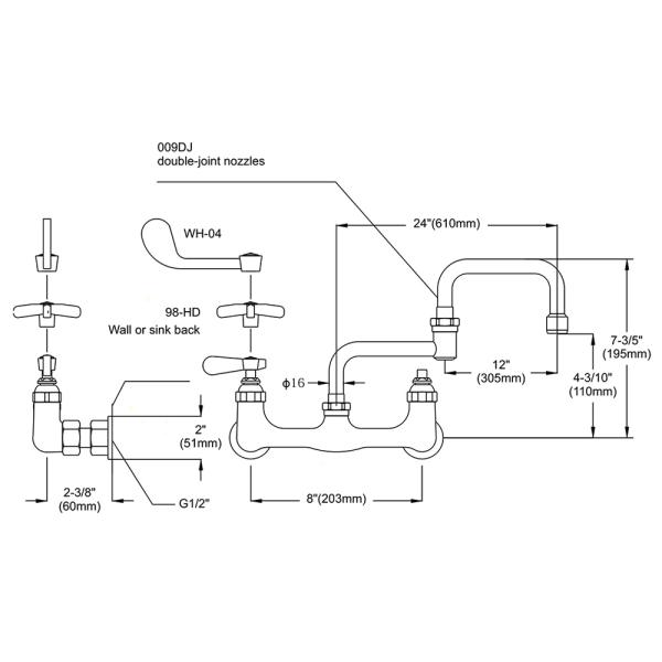 Double-joint Faucet