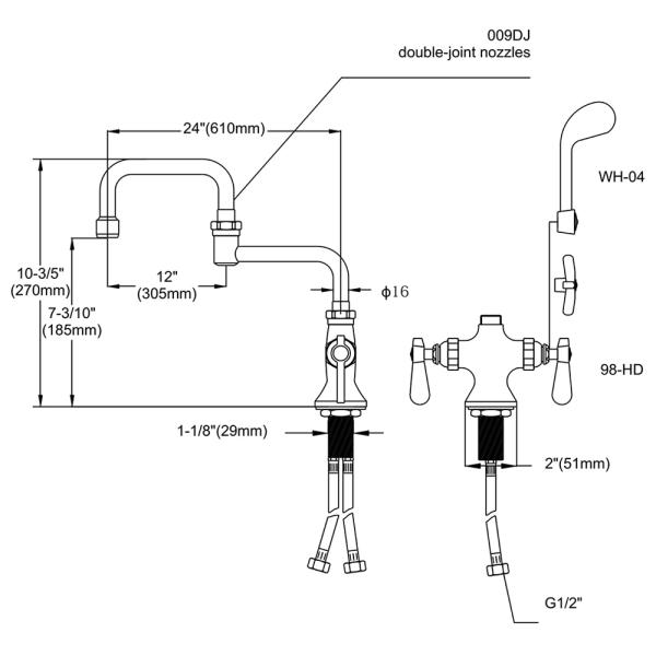 Double-joint Faucet