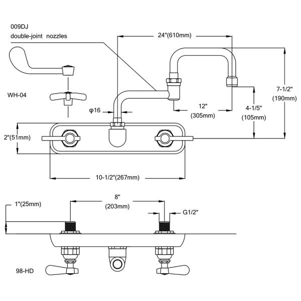 Double-joint Faucet