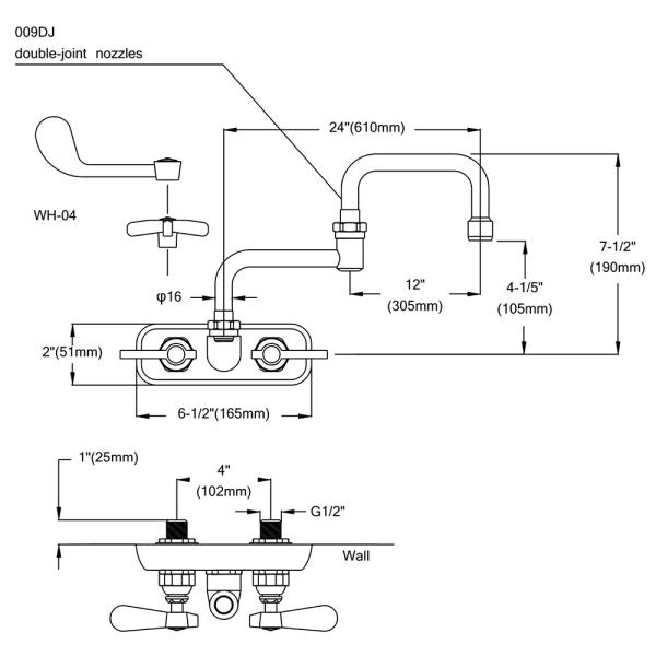 Double-joint Faucet