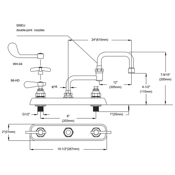 Double-joint Faucet