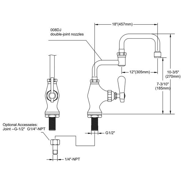 Double-joint Faucet