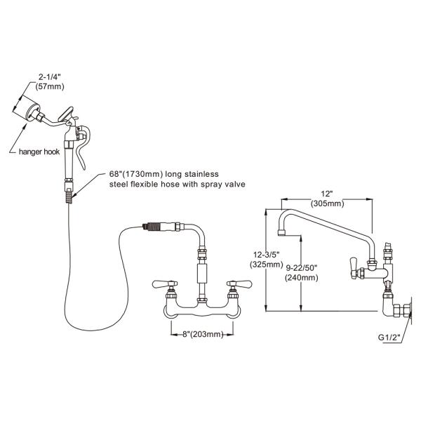 Wall-mounted Faucet