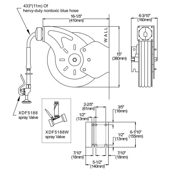 Open Hose Reel