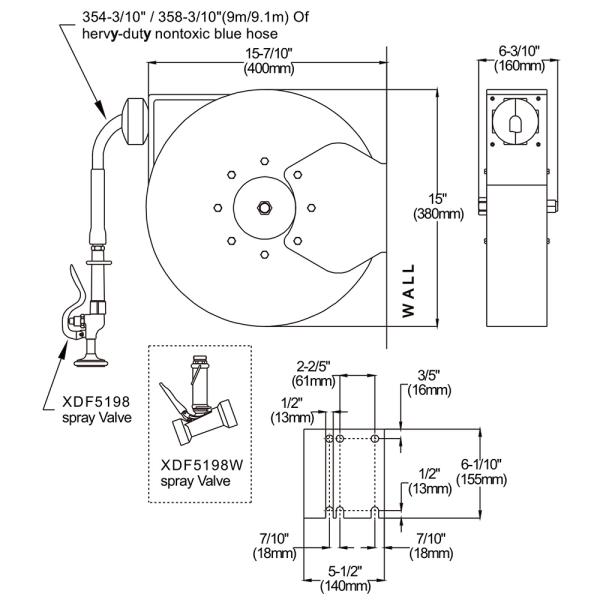 Enclosed Hose Reel