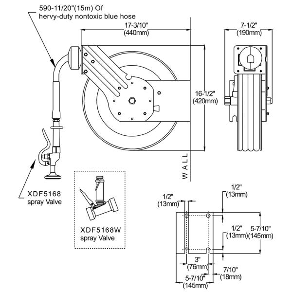 Open Hose Reel