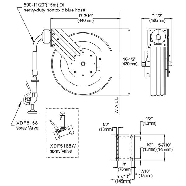 Open Hose Reel