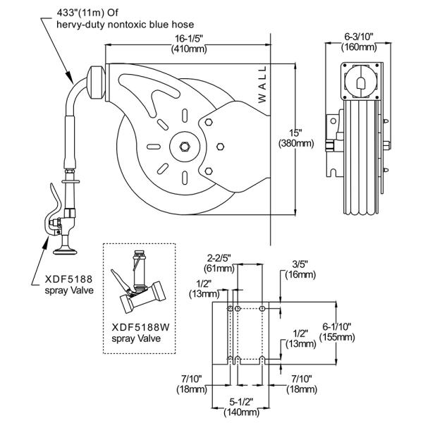 Open Hose Reel