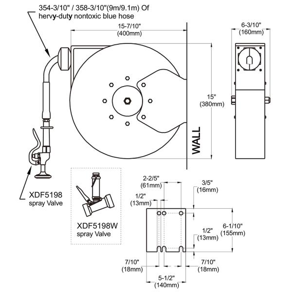 Enclosed Hose Reel