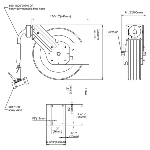 Open Hose Reel