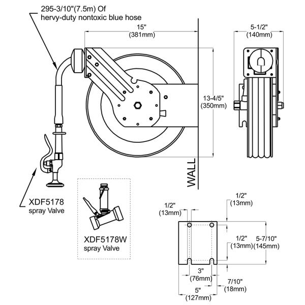 Open Hose Reel