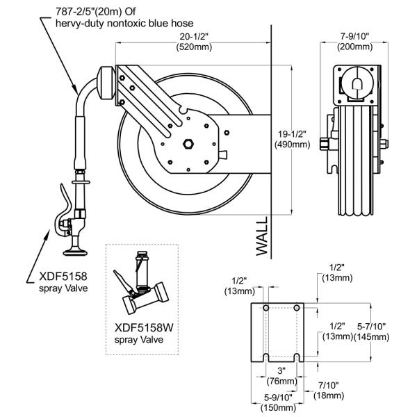 Open Hose Reel