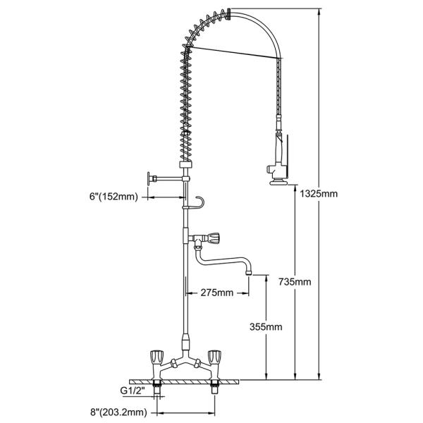 Pre-rinse Faucet