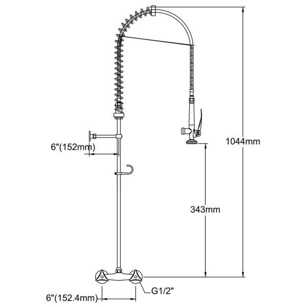 Pre-rinse Faucet