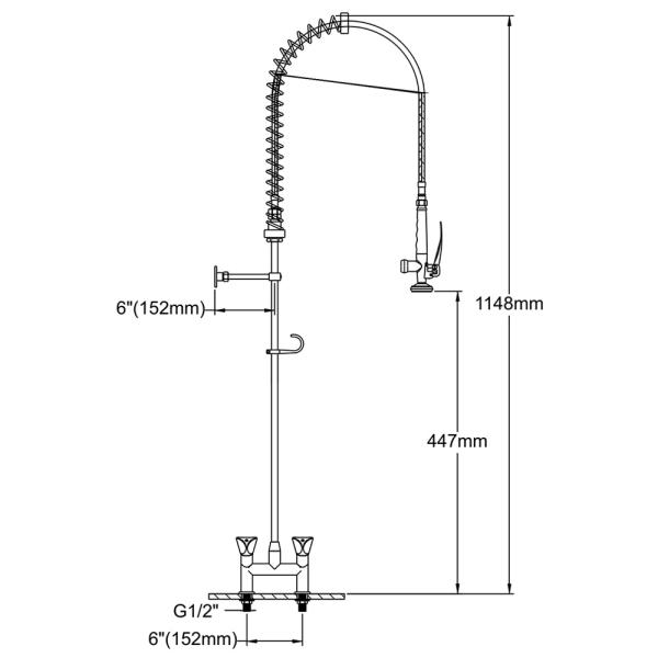 Pre-rinse Faucet