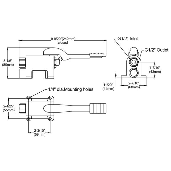 One Channel Pedal Tap