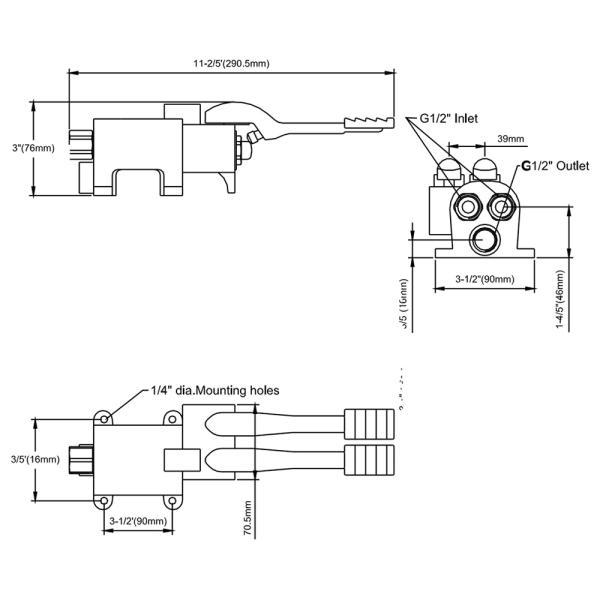 Auto Mixing Pedal Tap