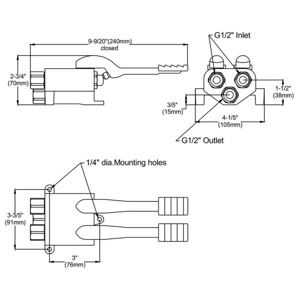 Double Channel Pedal Tap