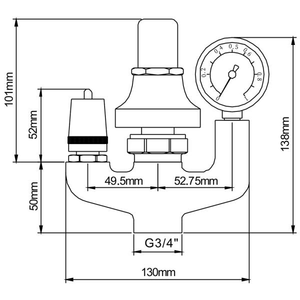 Steam Pressure Safety Valves And Drain Cocks