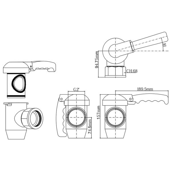 Staight Type O Ring Seal