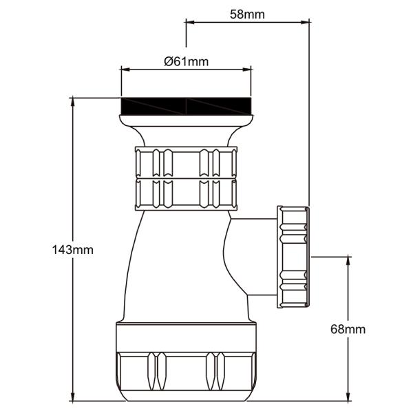 Push Tap And Mixing Valve