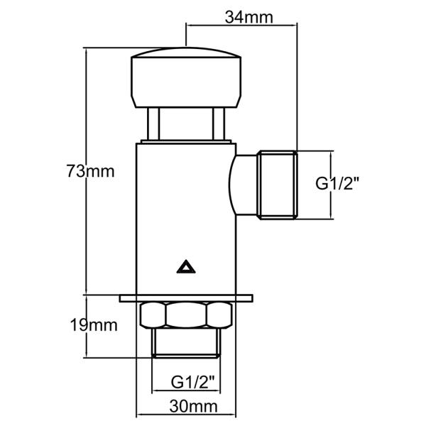 Push Tap And Mixing Valve