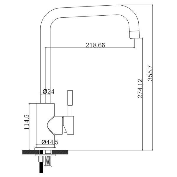 Stainless Steel Sink Faucet