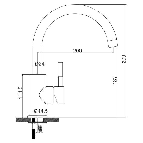 Stainless Steel Sink Faucet