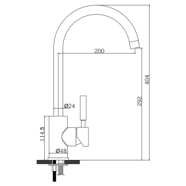 Stainless Steel Sink Faucet