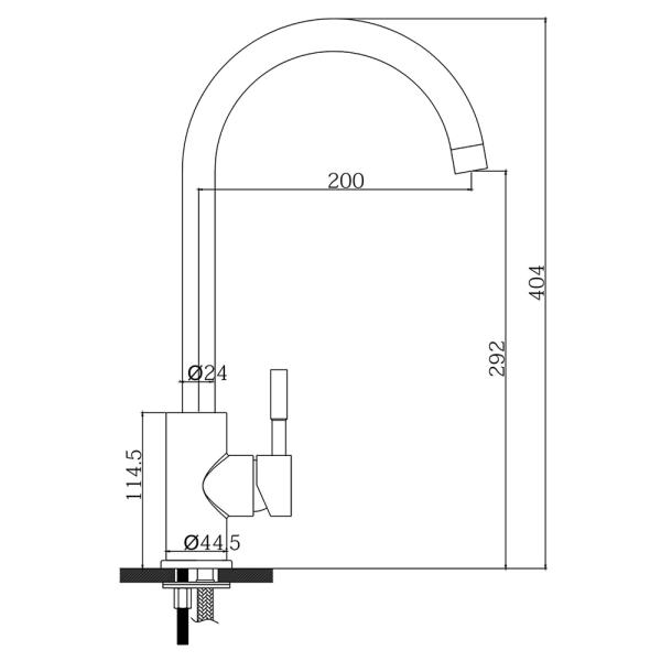 Stainless Steel Sink Faucet