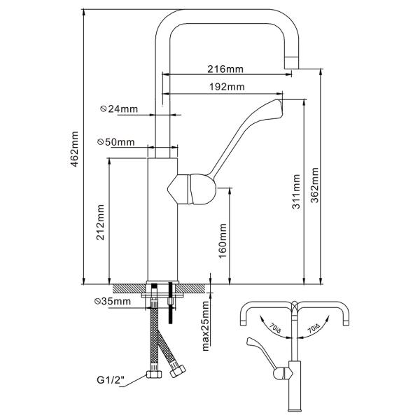 Europe Kitchen Faucet