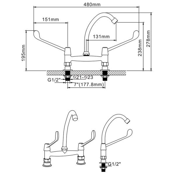 Europe Kitchen Faucet