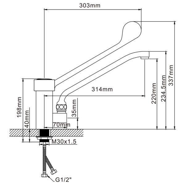 Europe Kitchen Faucet