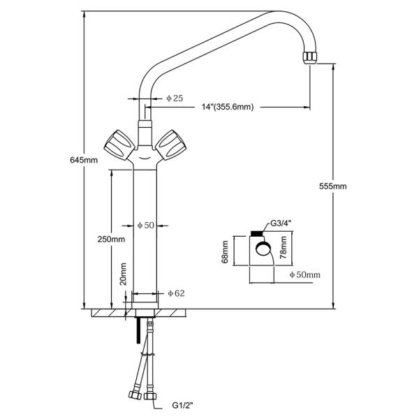 Europe Kitchen Faucet