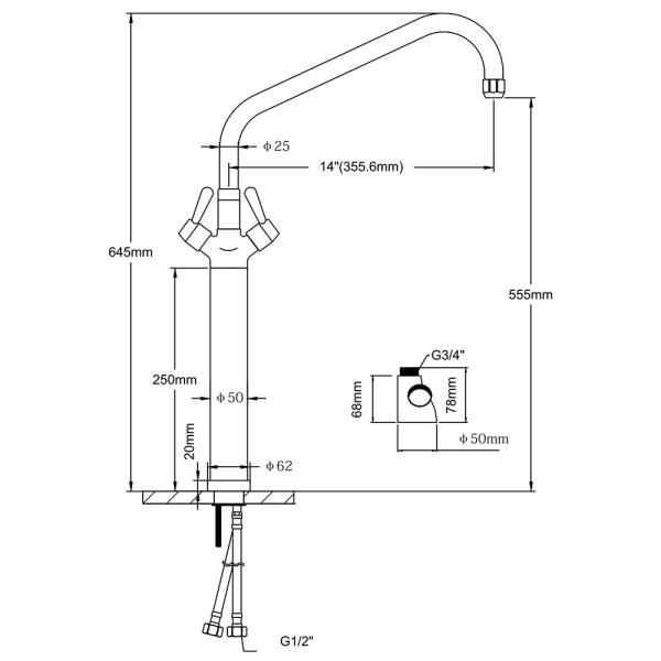 Europe Kitchen Faucet