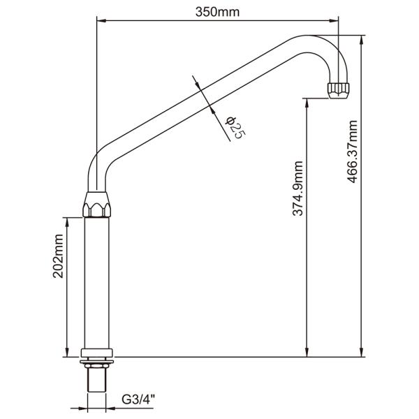 Europe Kitchen Faucet With Double Function Mini Sprinkler