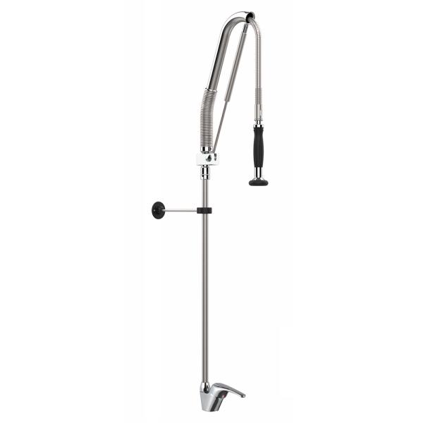 Single Hole Single Lever Deck Mounted Pre-rinse Faucet