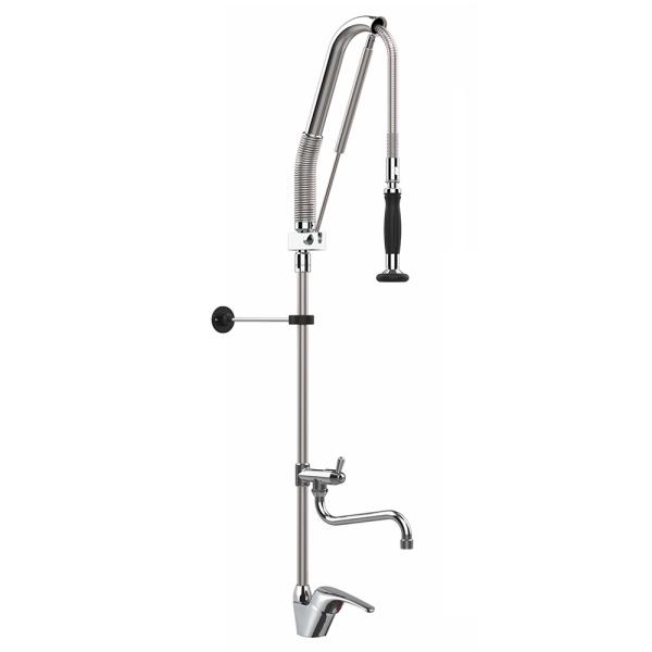 Single Hole Single Lever Deck Mounted Pre-rinse Faucet